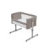 Joie - Patut Pliant 2 in 1 Joie Roomie Walnut, Culoare: Crem