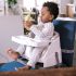 Scaun masa 2 in 1 Cashmere Ingenuity, Culoare: Crem,poza 9