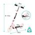 Trotineta freestyle, QKIDS, WEISS Light Pink, Culoare: Roz - poza 4 - ExclusivMAG.ro