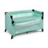 Patut pliabil cu etaj suplimentar si laterala reglabila Caretero ESTI Menta, Culoare: Turquoise, Dimensiuni: 120x60