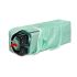 Patut pliabil cu etaj suplimentar si laterala reglabila Caretero ESTI Menta, Culoare: Turquoise, Dimensiuni: 120x60,poza 8