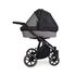 Carucior Kunert MOLTO 3 in 1 Negru/Flori cadru negru, Culoare: Negru - poza 5 - ExclusivMAG.ro