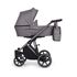 Carucior Kunert MOLTO 3 in 1 Grafit Jeans cadru grafit, Culoare: Gri - poza 3 - ExclusivMAG.ro