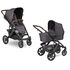 Carucior 2 in 1 Salsa 4 Street ABC Design 2021, Culoare: Gri/Negru