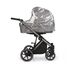 Carucior Kunert MOLTO 3 in 1 Grafit Jeans cadru grafit, Culoare: Gri - poza 2 - ExclusivMAG.ro