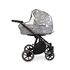 Carucior Kunert MOLTO 3 in 1 Negru/Flori cadru negru, Culoare: Negru - poza 3 - ExclusivMAG.ro