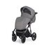Carucior Kunert MOLTO 3 in 1 Gri/Flori cadru grafit, Culoare: Gri deschis - poza 6 - ExclusivMAG.ro