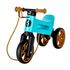Bicicleta fara pedale Funny Wheels Rider SuperSport 2 in 1 Aqua, Culoare: Albastru  - ExclusivMAG.ro