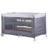 Patut pliabil Chipolino Ariel platinum, Culoare: Gri, Dimensiuni: 120x60,poza 2