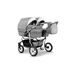 Carucior pentru gemeni Mikado TWIN T-09 3 in 1  - ExclusivMAG.ro
