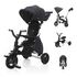 Tricicleta pliabila ZOPA Nova Black, Culoare: Negru