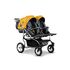 Carucior pentru gemeni Mikado TWIN T-07 3 in 1, Culoare: Galben - poza 3 - ExclusivMAG.ro