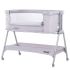 Patut Co-Sleeper Chipolino Sweet Dreams grey, Culoare: Gri,poza 3
