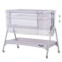 Patut Co-Sleeper Chipolino Sweet Dreams grey, Culoare: Gri,poza 5