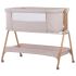 Patut Co-Sleeper Chipolino Sweet Dreams mocca wood, Culoare: Crem