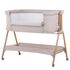 Patut Co-Sleeper Chipolino Sweet Dreams mocca wood, Culoare: Crem,poza 3