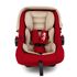 Cos Auto Juju Baby Boo, Bej-Bordo, Culoare: Crem, Grupa: 0-13kg (0 luni - 12 luni),poza 3