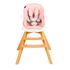 Scaun de masa 3 in 1 Juju Eat&Twist, Roz, Culoare: Roz,poza 4  - ExclusivMAG.ro Scaun de masa 3 in 1 Juju Eat&Twist, Roz, Culoare: Roz,poza 4