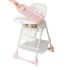 Scaun de masa Juju Eat&Joy, Pink Stars, Culoare: Roz,poza 3