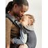 Marsupiu anatomic BabyBjorn cu multiple pozitii de purtare colectia Harmony, 3D Mesh, Anthracite - Editie Limitata, Culoare: Gri,poza 8
