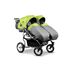 Carucior pentru gemeni Mikado TWIN T-08 3 in 1, Culoare: Verde,poza 3