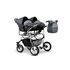 Carucior pentru gemeni Mikado TWIN T-06 3 in 1, Culoare: Gri - poza 4 - ExclusivMAG.ro