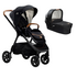 Carucior multifunctional 2 in 1 Joie Finiti Signature, Eclipse, Culoare: Negru  - ExclusivMAG.ro