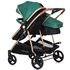 Carucior gemeni Chipolino Duo Smart 3 in 1 avocado, Culoare: Verde - poza 9 - ExclusivMAG.ro