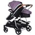 Carucior gemeni Chipolino Duo Smart 3 in 1 lilac, Culoare: Mov - poza 9 - ExclusivMAG.ro