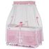 Patut pliabil Chipolino Sahara flowers, Culoare: Roz, Dimensiuni: 120x60 - poza 3 - ExclusivMAG.ro