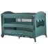Patut pliabil Chipolino Merida avocado linen cu laterala culisanta, Culoare: Verde, Dimensiuni: 120x60,poza 2