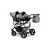 Carucior pentru gemeni Mikado TWIN T-15 3 in 1, Culoare: Gri deschis - poza 3 - ExclusivMAG.ro