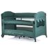 Patut pliabil Chipolino Merida avocado linen cu laterala culisanta, Culoare: Verde, Dimensiuni: 120x60,poza 3