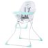 Scaun de masa Chipolino Teddy avocado, Culoare: Turquoise,poza 2
