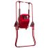 Leagan pentru copii, Top Kids, cu spatar reglabil si bara detasabila, Red Mini, Culoare: Rosu,poza 4