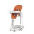 Scaun de masa 3 in 1 Peg Perego Tatamia Follow Me, 0-15 Kg, Wonder Orange, Portocaliu, Culoare: Portocaliu