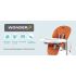 Scaun de masa 3 in 1 Peg Perego Tatamia Follow Me, 0-15 Kg, Wonder Orange, Portocaliu, Culoare: Portocaliu,poza 2