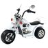 Motocicleta electrica Chipolino Chopper white, Culoare: Alb, Capacitate acumulator: 6V - poza 2 - ExclusivMAG.ro