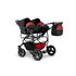 Carucior pentru gemeni Mikado TWIN T-03 3 in 1, Culoare: Rosu/Negru,poza 4