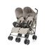 Carucior sport pentru gemeni 4Baby TWINS Bej  - ExclusivMAG.ro