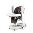 Scaun de masa 3 in 1 Peg Perego Tatamia Follow Me, 0-15 Kg, Cacao, Maro, Culoare: Maro,poza 3