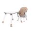 Scaun de masa transformabil booster 4Baby MASTER 6 in 1 Camel, Culoare: Crem,poza 10