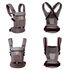 Marsupiu Ergobaby Soft Flex Mesh Graphite Grey, Culoare: Gri,poza 2  - ExclusivMAG.ro Marsupiu Ergobaby Soft Flex Mesh Graphite Grey, Culoare: Gri,poza 2