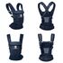 Marsupiu Ergobaby Soft Flex Mesh Midnight Blue, Culoare: Albastru,poza 2