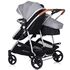 Carucior gemeni Chipolino Duo Smart 2 in 1 anthracite, Culoare: Gri - poza 8 - ExclusivMAG.ro