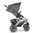 Carucior 2 in 1 Salsa 4 Air Asphalt Abc Design, Culoare: Gri/Negru, Model: 2 in 1 - poza 5 - ExclusivMAG.ro
