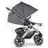 Carucior 2 in 1 Salsa 4 Air Asphalt Abc Design, Culoare: Gri/Negru, Model: 2 in 1 - poza 8 - ExclusivMAG.ro