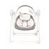 Leagan electric 4Baby SWING Gri, Culoare: Gri deschis,poza 4
