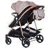 Carucior gemeni Chipolino Duo Smart 2 in 1 humus, Culoare: Crem - poza 10 - ExclusivMAG.ro