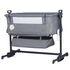 Patut Co-Sleeper Chipolino Close To Me platinum,poza 7